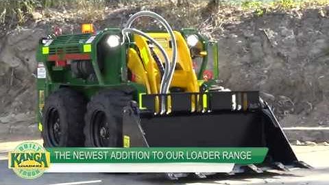 Kanga W835 Wheeled Remote Control Skid Steer Loader