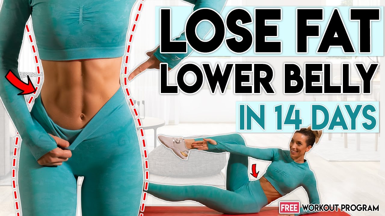 LOSE LOWER ABS FAT in 14 Days | 5 minute Home Workout Program - YouTube