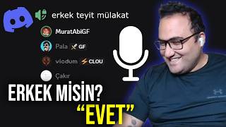 Murat Abi̇ Gf, Di̇scorda Ses Teyi̇tli̇ Erkek Üye Aliyor