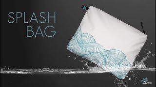 中も外も完全防水！「Splash Bag」【クラウドファンディング | Kibidango（きびだんご）】