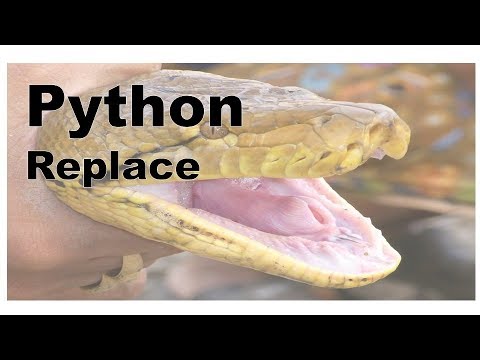 645-Python - Replace (Strings/Substrings) Method