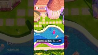 Sims 4 Curved Pool ASMR Tutorial 💦 #thesims #sims4build #sims4game #barbiemovie #asmr #thesimsasmr