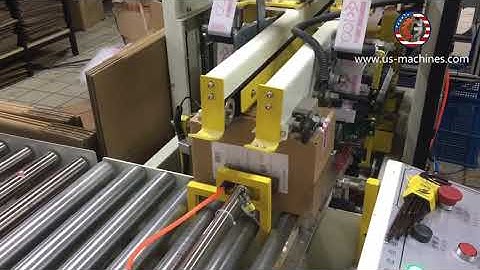 Carton box adjustable type tape automatic H type tape sealing packing machine tape sealing line
