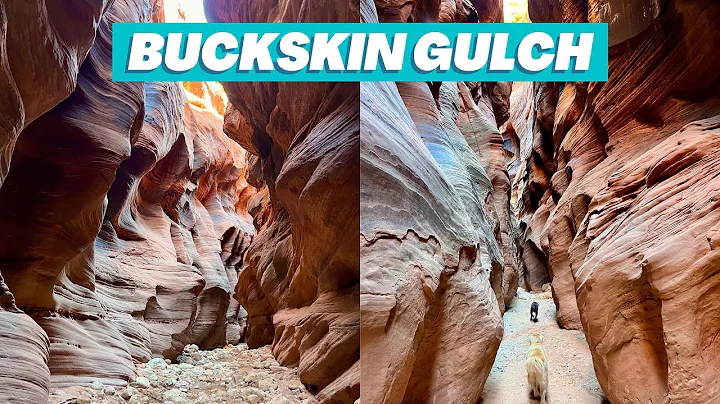 This is the LONGEST Slot Canyon in the World (Buckskin Gulch)