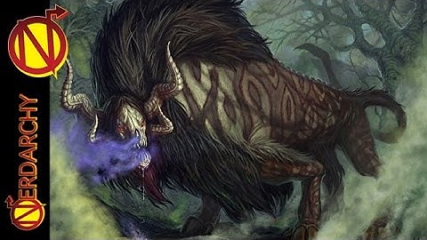 Old School D&D Monster- The Catoblepas Straight Out of AD&D Now in 5E D&D Volo