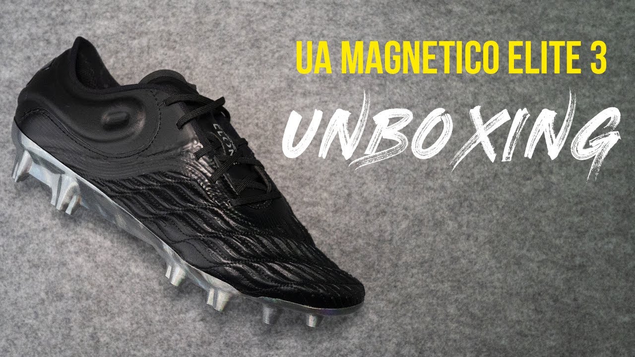 Under Armour Magnetico Elite 3 FG Unboxing 4K - YouTube