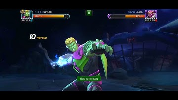 Mcoc AW Season 61 hulkling vs. Node 39 Bar zemo "snack"