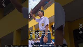 Pertanyaan di Luar Nalar Pelajar saat Ikut Sosialisasi Polisi di Sekolah, Sindir Hukuman Koruptor