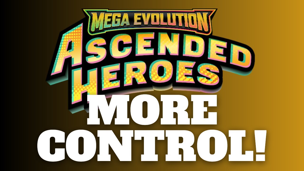 🟡 MORE Control-Style Ascended Heroes Decks! 🛡