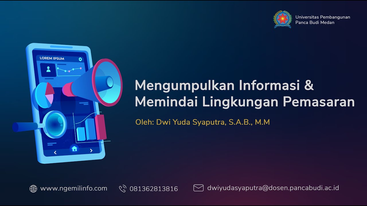 Mengumpulkan Informasi dan Memindai Lingkungan Pemasaran