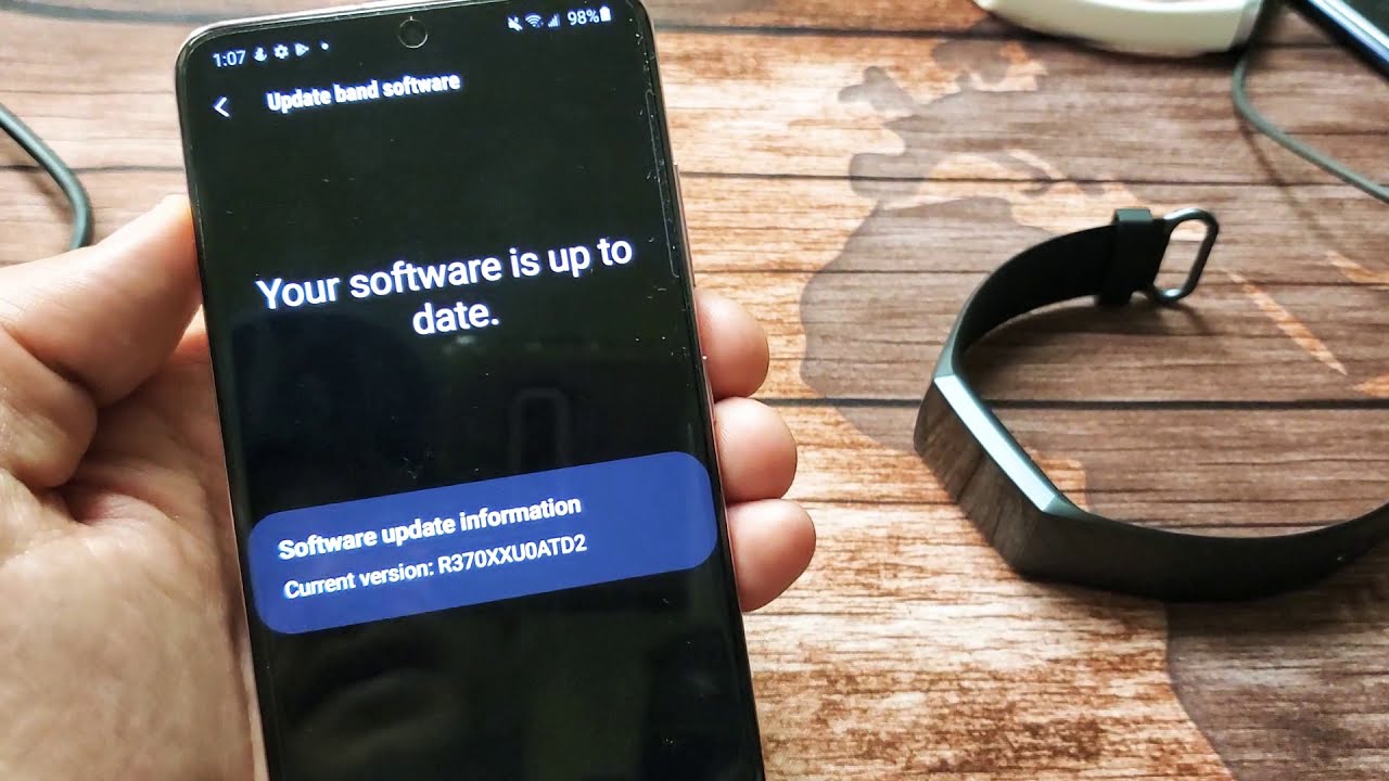 software update fitbit charge 3