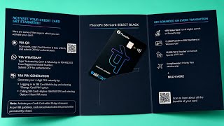 PhonePe SBI Card SELECT Black RuPay Credit Card | Unboxing & First Look