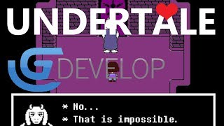 Undertale in Gdevelop