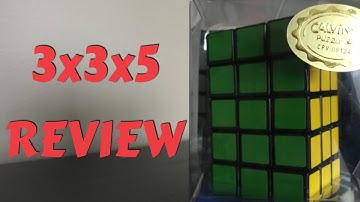 Calvin’s Puzzle 3x3x5 Cuboid Unboxing + Review (Fail)