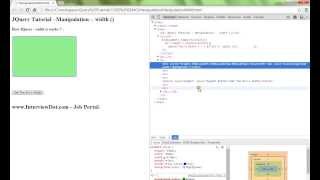 JQUERY WIDTH METHOD DEMO
