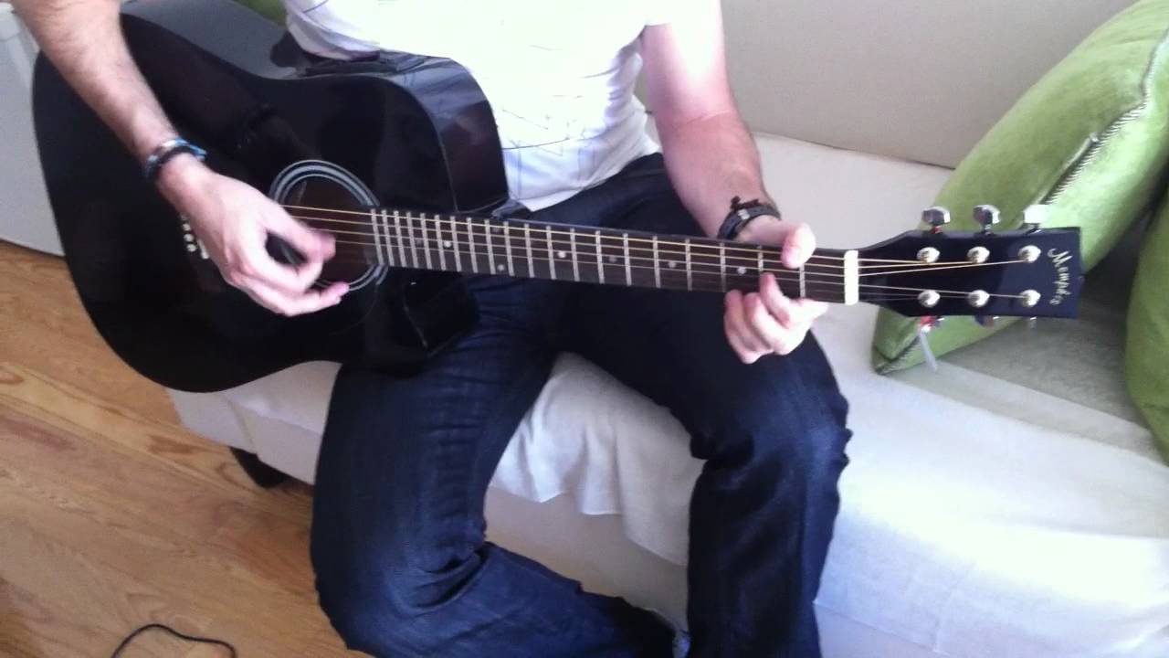 Guitarra electroacústica memphis cuerdas acero demo 3 - YouTube