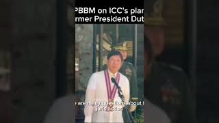 Part 3 Say it LOUDER! PBBM on ICC&#39;s investigation of former PRRD. 💪 #pbbm #duterte #icc