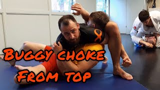 Buggy Choke from Top Side Control