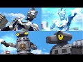 【ウルバト】ウルトラマンZ アルファエッジ＆特空機1号セブンガー【攻撃/必殺技等モーションまとめ】/ UltramanZ Alpha Edge & Sevengar Attack Motion