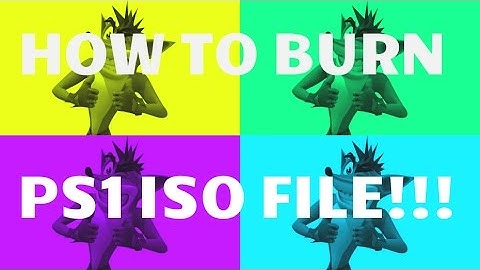 How To Burn PS1 Games to CD-R!!!