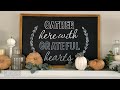 Easy Chalkboard Art Lettering Tutorial for Beginners