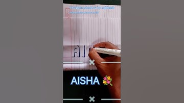 Aisha name status comment your name I will write it 😍🥰
