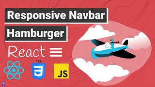 Build Responsive Navbar with Hamburger Menu with Animations | Beginner REACT.JS