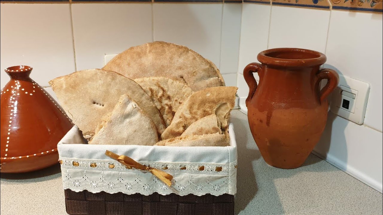 Pan marroquí de horno y tortas de sartén paso a paso con todos seخبز الفرن خطوة بخطوة و خبز المقلاة
