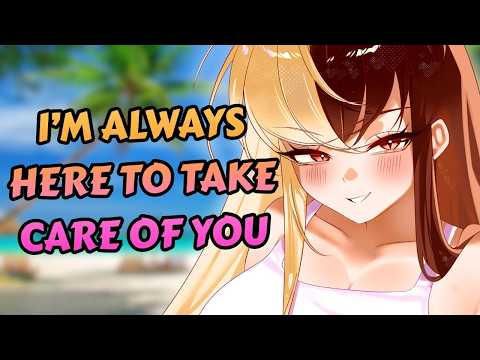 Tomboy Crush Cools You Off 🧊☀️ [F4A ASMR Roleplay] [Flirty] [Water Triggers] [Ice Globes]