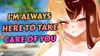 Tomboy Crush Cools You Off 🧊☀️ [F4A ASMR Roleplay] [Flirty] [Water Triggers] [Ice Globes]