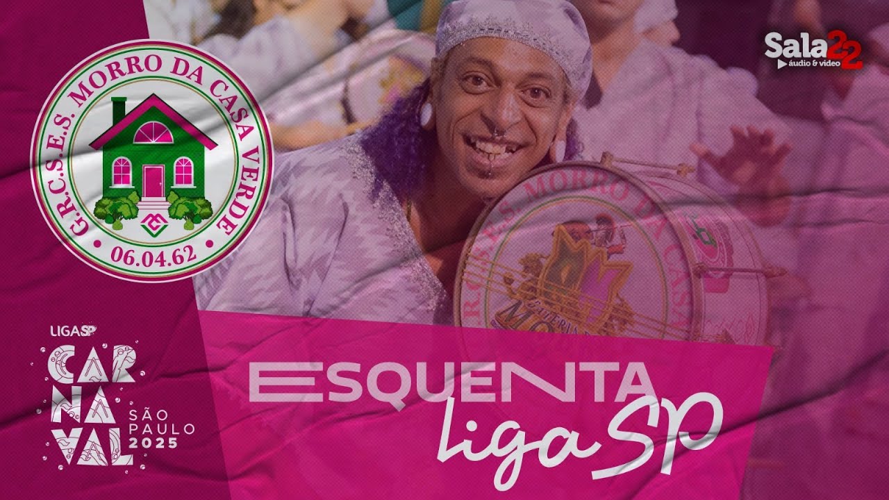 MORRO DA CASA VERDE 4K - ESQUENTA | CARNAVAL 2025 - LIGA-SP