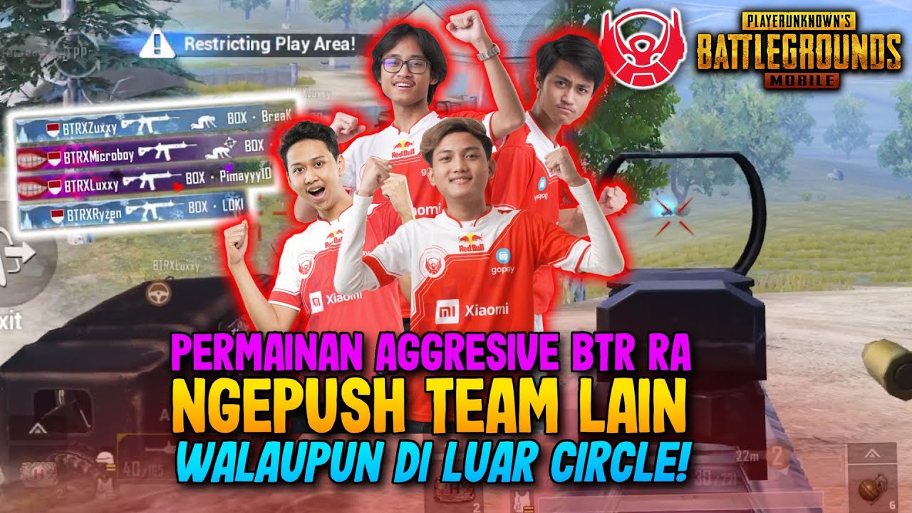 PERMAINAN AGGRESIVE BTR RA DI PMWL !! | Ryzen Gaming