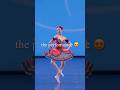 Openstage Vs. The Performance 😍🥹 #ballet #ballerina #pointeshoes