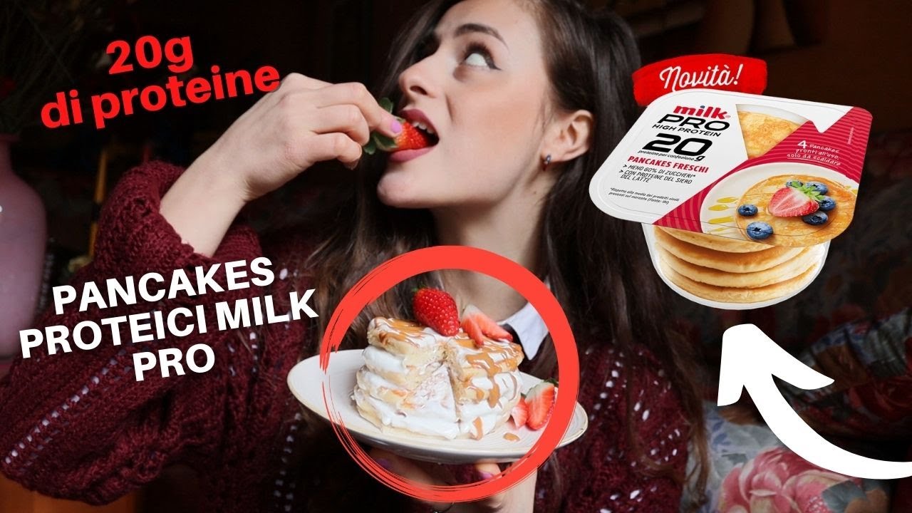 PANCAKES PROTEICI MILK PRO Spesa sana YouTube
