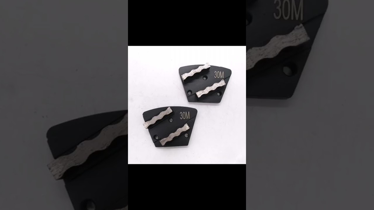 Metal Bond Diamond Grinding Shoes With Double Segments 