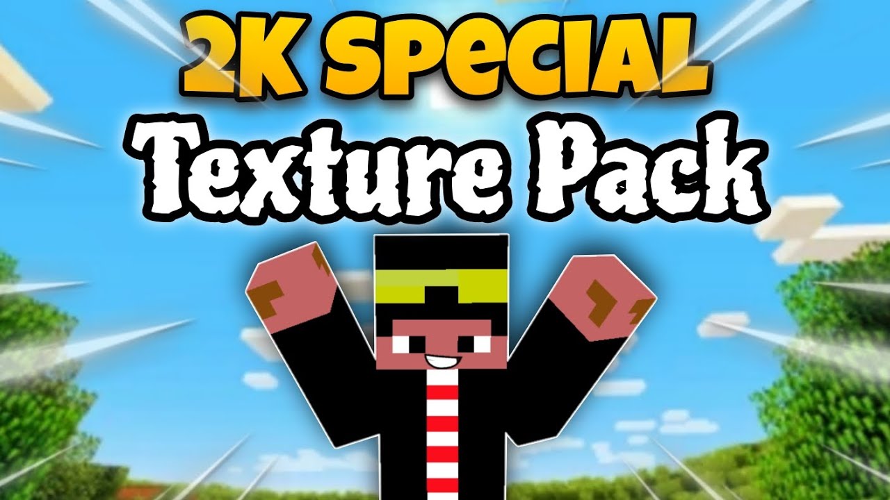 My 2K Subscriber's Special Texture Pack MCPE || SpiderFleak... - YouTube