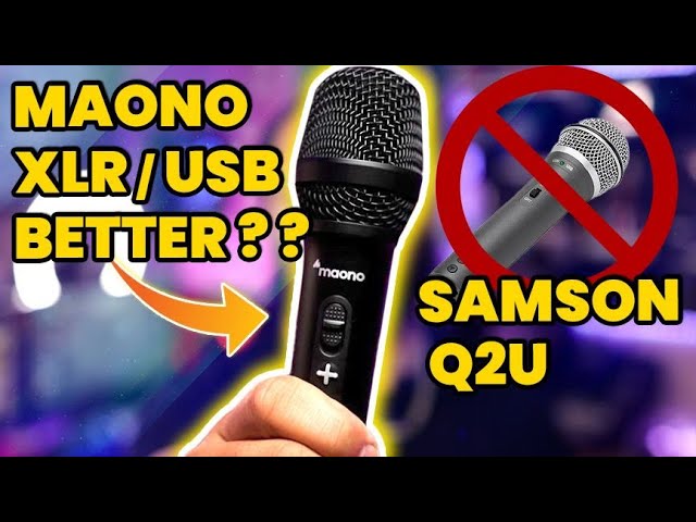 Samson Q2U - Best Budget Friendly Dynamic Mic?