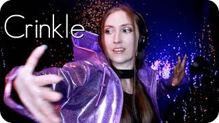 ASMR Crinkle Hour   Deep Crinkly Rain Coat, Shower Cap, Foil Pom Poms, Plastic, Paper + ✨ Tingles