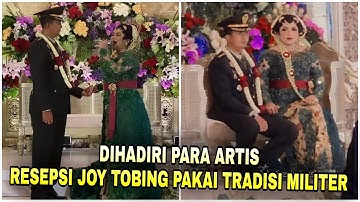 10 Momen Resepsi Joy Tobing dan Suami dengan Adat Upacara Pedang Pora TNI