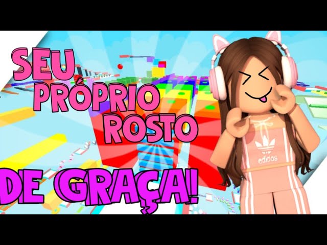 COMO TER ROSTOS DE GRAÇA NO ROBLOX SUPER FÁCIL E SEM GASTAR NENHUM ROBUX ✨  