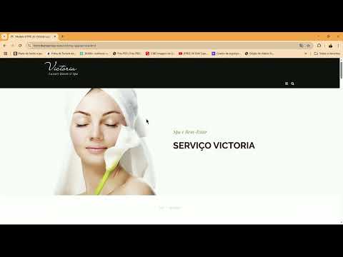Demonstração de site para spa