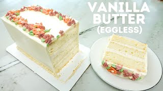 Eggless Vanilla Butter Cake Recipe screenshot 5