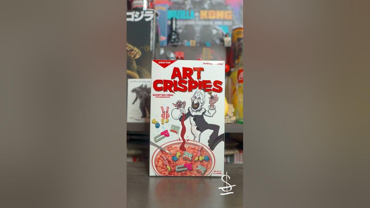 Art Crispies Cereal Box TERRIFIER 2 YouTube