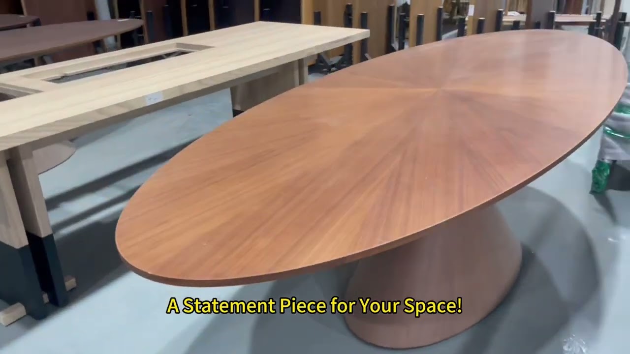 UFO Dining Table Unboxing: Sleek Elliptical Design — Is This Modern Home’s Coolest Statement Piece?