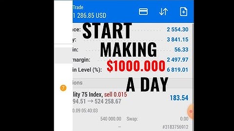 Making $1,000 A Day Scalping Volatility 75 Index