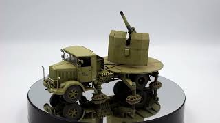 Italian Autocannone 3Ro with 90mm AA Gun