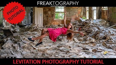 Levitation Photography Tutorial - How To Video on Levitation Photography Photoshop and Lightroom