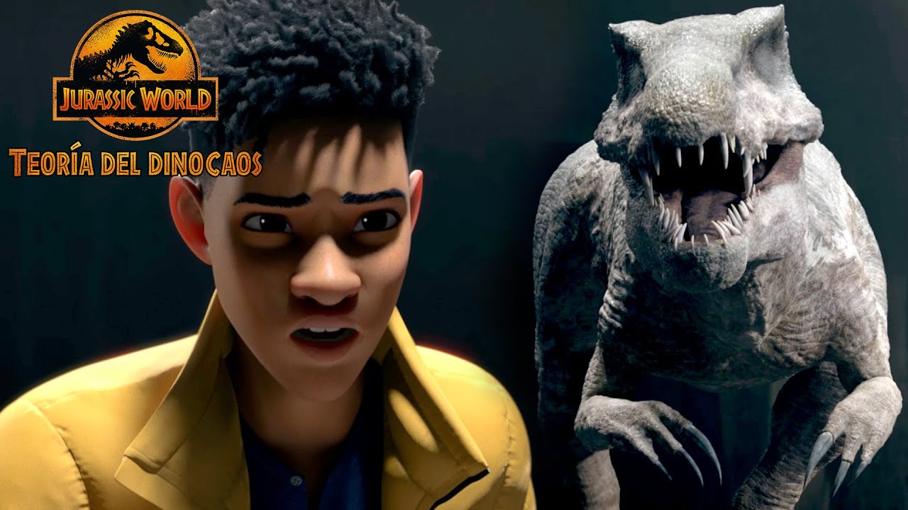 ¡Shh! Escabulléndose junto a un Baryonyx sin ojos. | Jurassic World Teoría del Dinocaos | Netflix