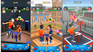 "Slap King: Levels 1-5 Mastery! Android & iOS Full Gameplay Walkthrough"