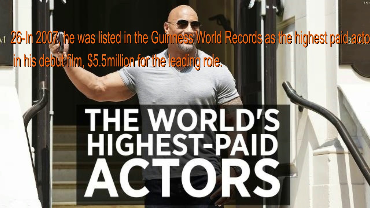 50 Interesting Facts About Dwayne THE ROCK Johnson YouTube